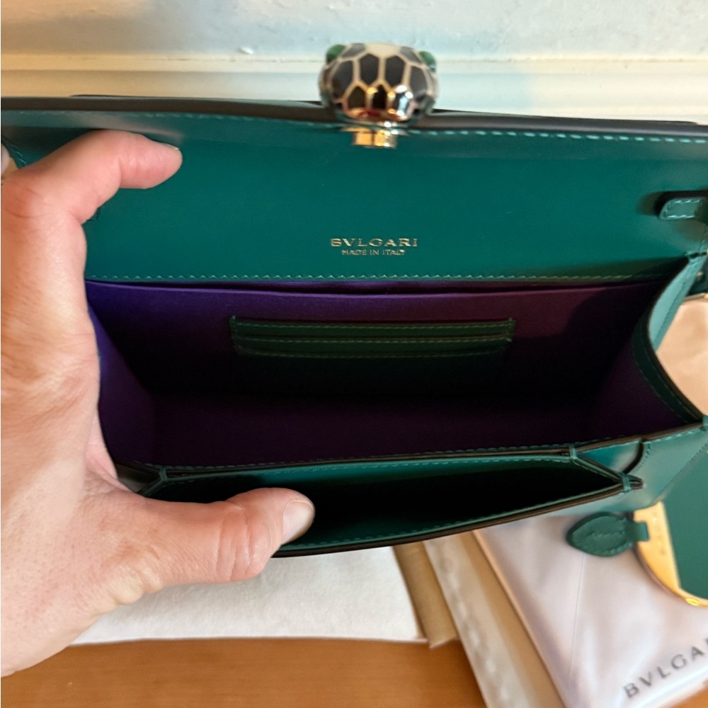 ๐ Bvlgari Serpenti East West Shoulder Bag ๐ - Picture 9 of 13